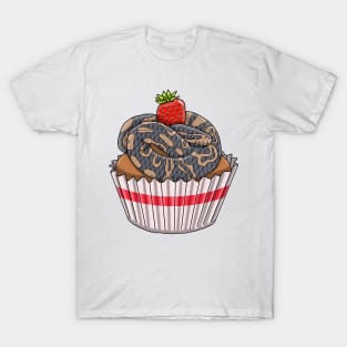 ball python snake cupcake T-Shirt